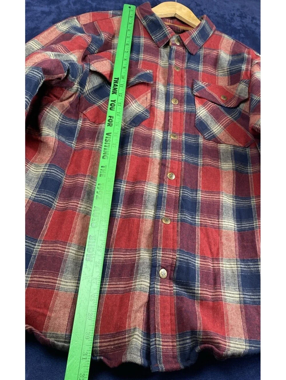 Legendary Whitetails MEN'S JACKET LG HUNTING FLANNEL SHIRT ARCHER THERMAL LINED